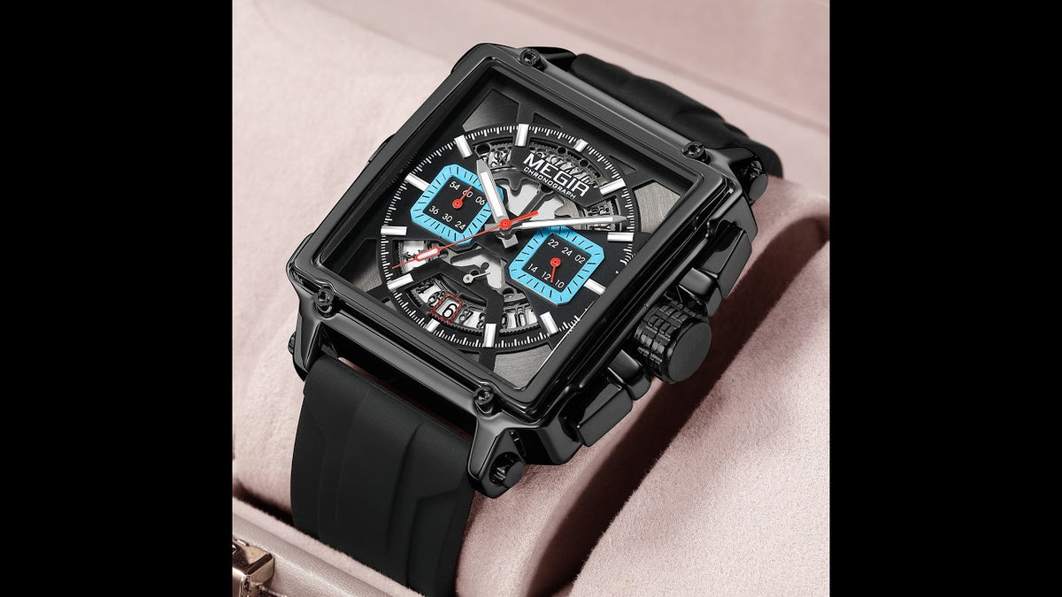 Megir Square Dial Military Sport Watch | Chronlux